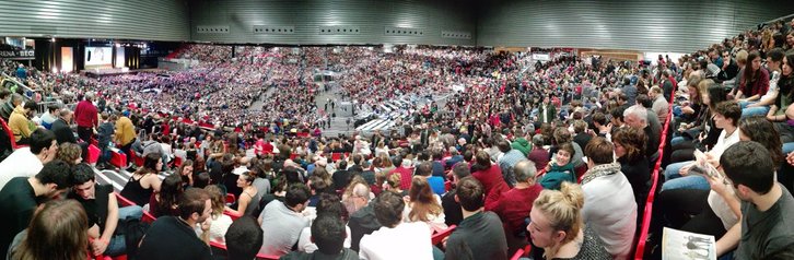 14.600 personas asistieron a la final del Campeonato de Bertsolaris en el BEC.