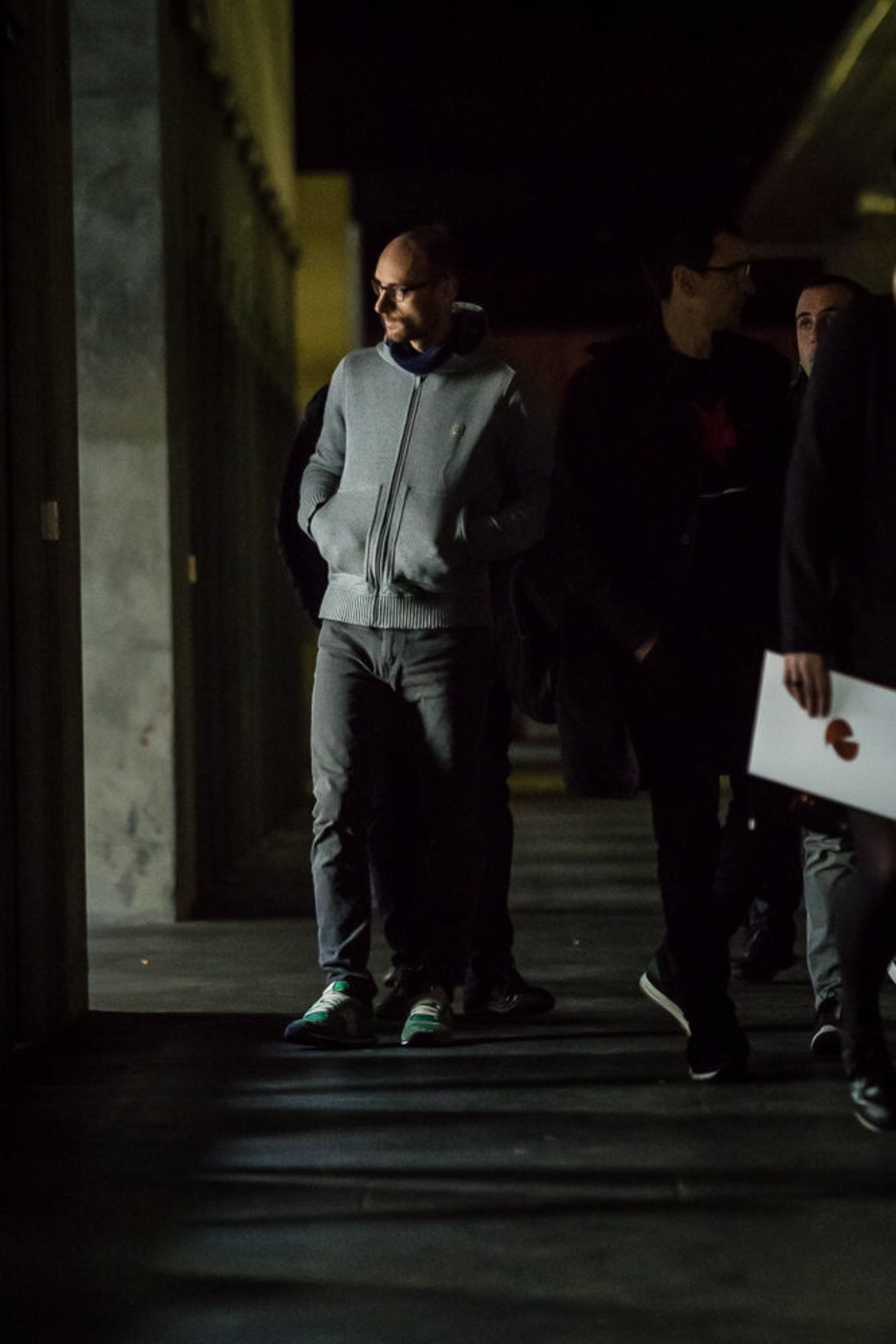 Amets Arzallus, egungo txapelduna, saioa hasi aurretik. (Aritz LOIOLA/ARGAZKI PRESS)