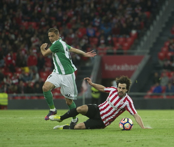 Beñat puede reaparecer este viernes frente a su ex equipo del Betis. (Monika DEL VALLE / ARGAZKI PRESS)