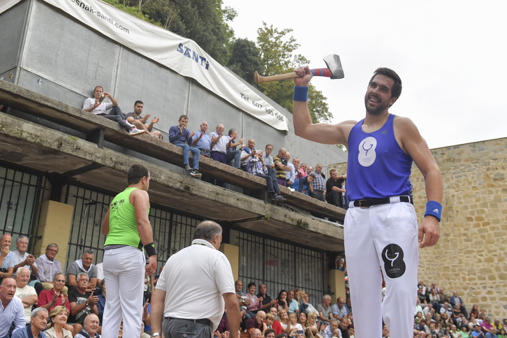Aitzol Atutxa, Euskal Herriko txapelduna da. (Idoia ZABALETA / ARGAZKI PRESS)