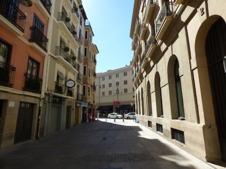 La calle Espoz y Mina albergó un circo-teatro que terminó convirtiéndose en cine.