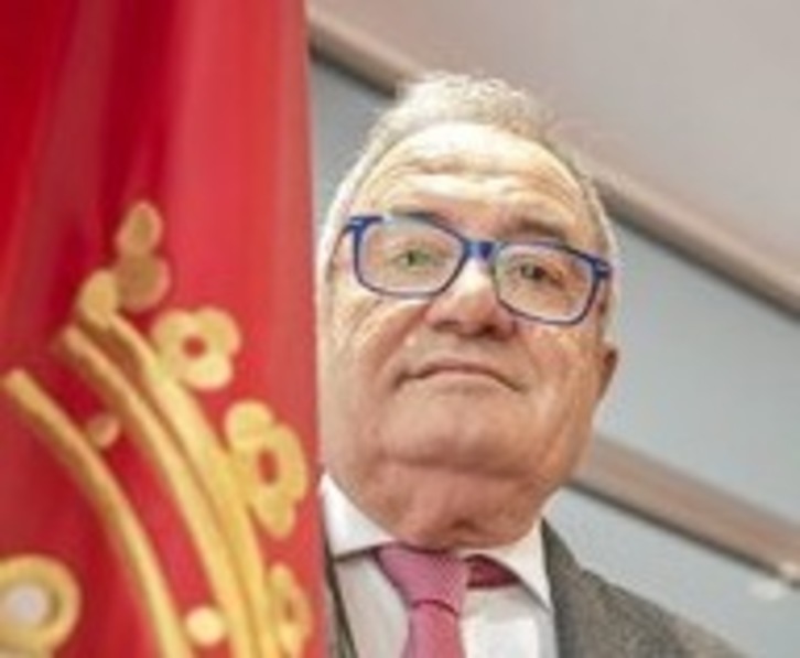Luis Sabalza, presidente de Osasuna. (Lander F. ARROYABE/ARGAZKI PRESS)