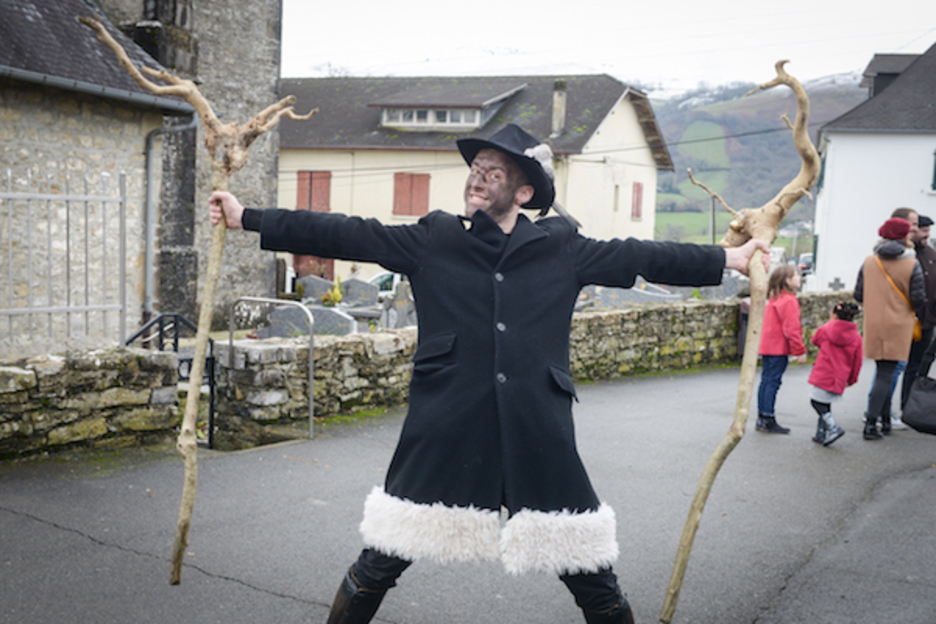 Itzuli dira maskaradak Muskildira. ©Isabelle Miquelestorena