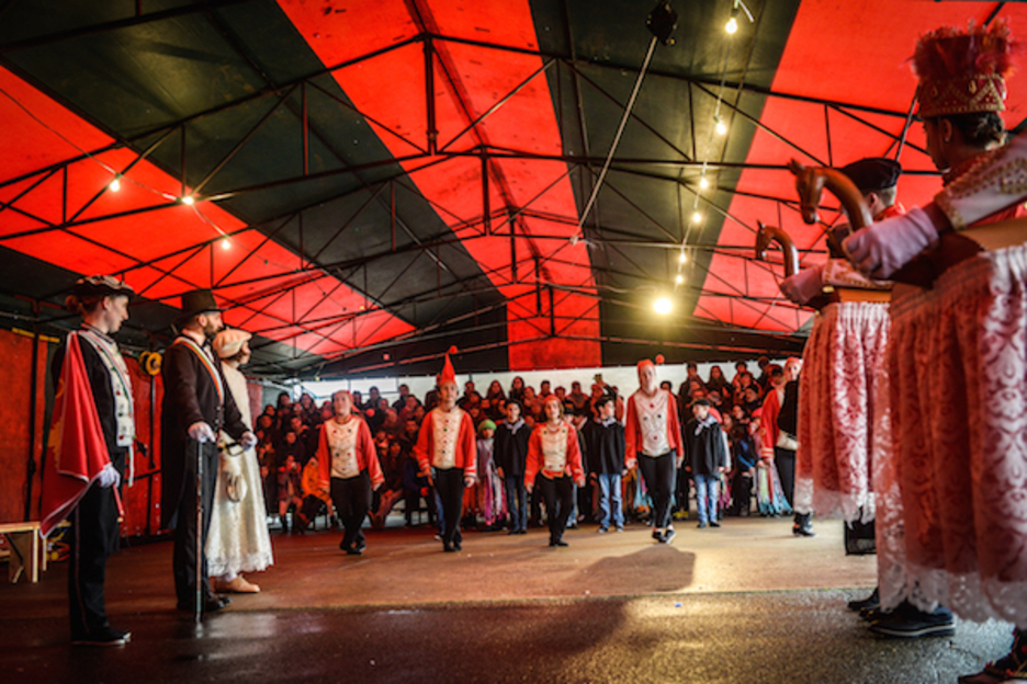 Itzuli dira maskaradak Muskildira. ©Isabelle Miquelestorena