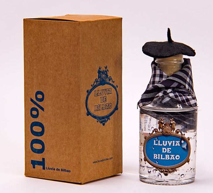 Lluvia de Bilbao embotellada.