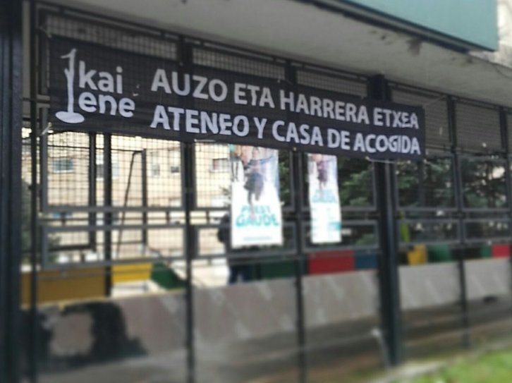 El ateneo y casa de acogida Kaiene de Otxarkoaga. (@kaieneotxar)