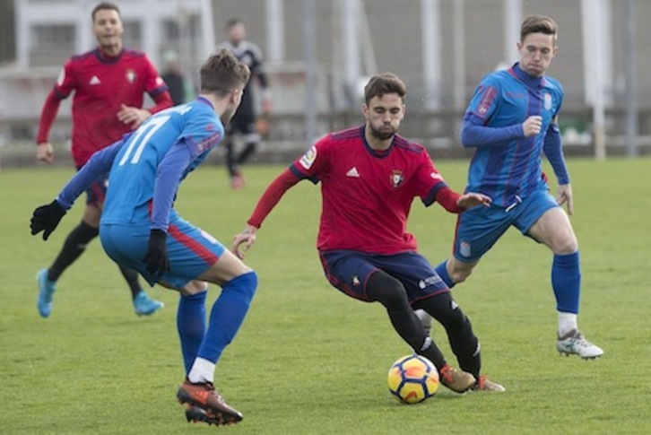 Osasuna se ha impuesto al conjunto croata NK Rudes en un amistoso en Taxoare. (OSASUNA)