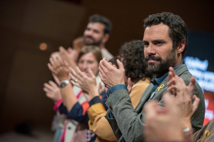 Roger Torrent, en un acto de Esquerra Republicana de Catalunya. (ERC)
