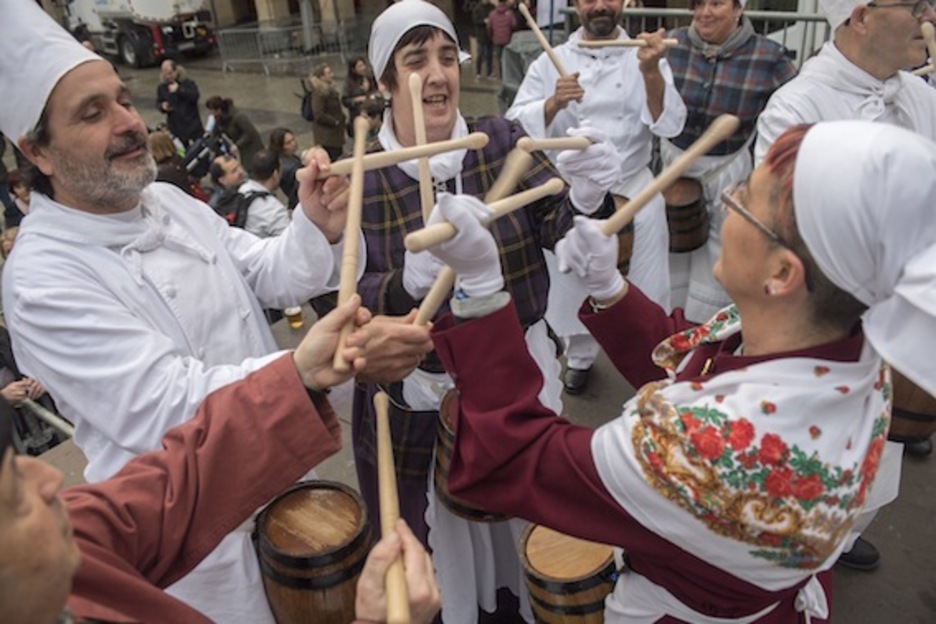 Giro paregabean ospatu dute San Sebastian eguna. (Juan Carlos RUIZ/ARGAZKI PRESS)