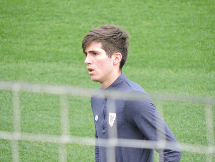 Jesús Areso en Lezama. (@gara_jvivanco)