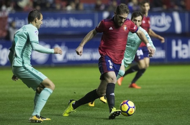 Fausto Tienza ha rescindido su contrato con la entidad rojilla. (OSASUNA)