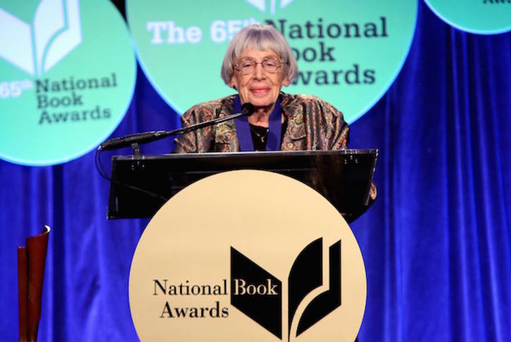 La escritora Ursula K. Le Guin, en una imagen de archivo. (ROBIN MARCHANT / AFP)