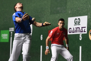 Laso ha dado una exhibición en su tercer encuentro en el Parejas. (ARGAZKI PRESS)