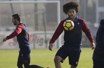 Aridane ha destacado lo mucho que han penalizado a los rojillos los últimos errores cometidos. (OSASUNA)