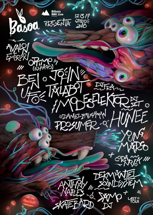 Cartel Basoa BBK Live.