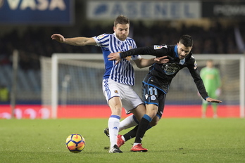 Illarramendi ha marcado dos de los goles realistas. (Juan Carlos RUIZ / ARGAZKI PRESS)