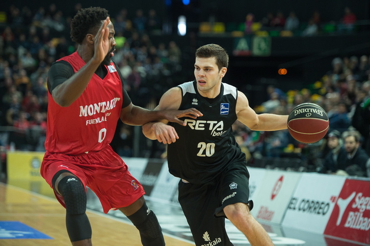 Pelear no ha sido suficiente para el Bilbao Basket. (Monika DEL VALLE/ARGAZKI PRESS)