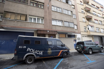 El mecánico decidió no reparar coches de la Policía española o de la Guardia Civil tras las cargas del 1-O. Iñigo URIZ/ARGAZKI PRESS
