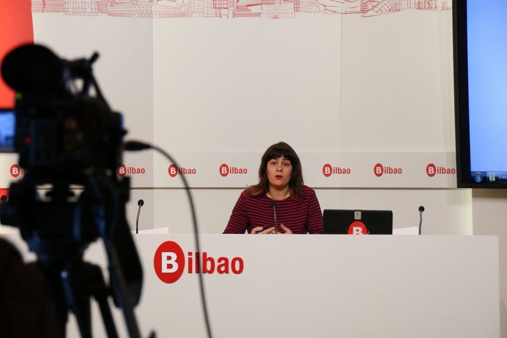 Alba Fatuarte, concejal de EH Bildu. (@ehbildubilbo)