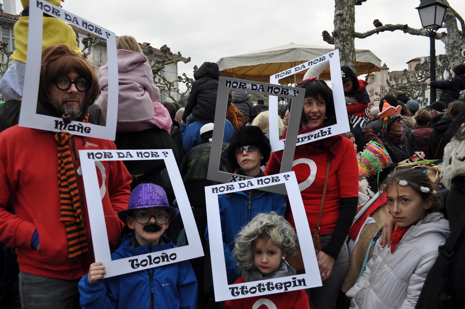 Nor da Nor, Donibane Lohizuneko ihauterietan.