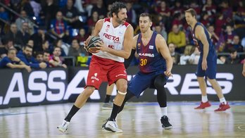 Los ‘hombres de negro’ solo han aguantado hasta el descanso. (@CDBILBAOBASKET)