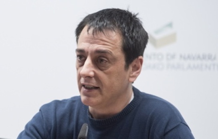 Carlos Couso, parlamentario de Orain Bai.
