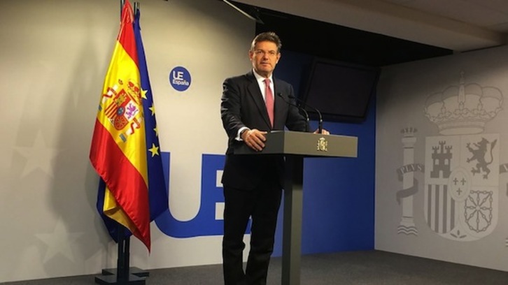 Rafael Catalá, en una imagen de archivo. (MINISTERIO DE JUSTICIA)