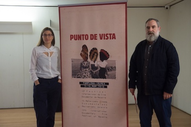 Presentación de la próxima edición del Festival Punto de Vista. (Iñigo URIZ/ARGAZKI PRESS)