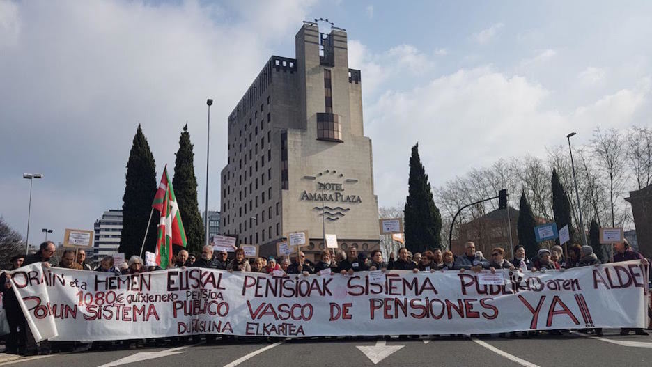 Concentración en Donostia. (Gotzon ARANBURU) Concentración en Donostia. (Gotzon ARANBURU)