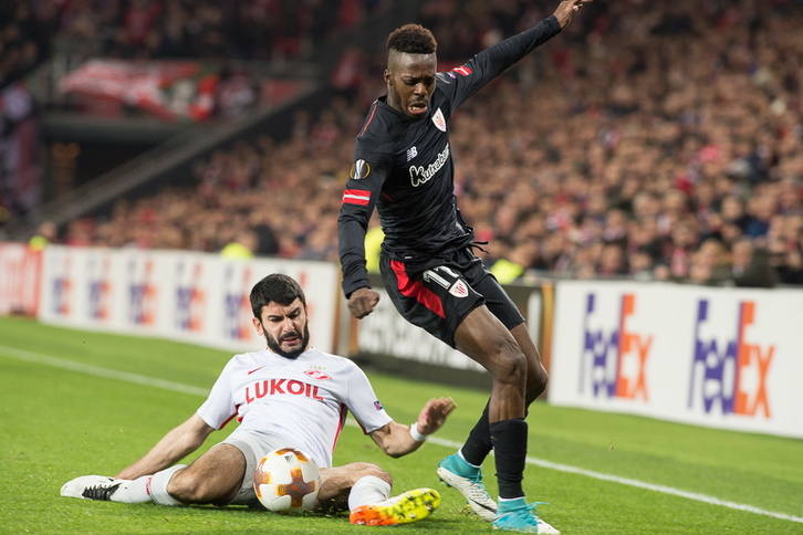 El Athletic no ha ofrecido una buena imagen, pero ha hecho valer el resultado de la ida. (Monika DEL VALLE / ARGAZKI PRESS)