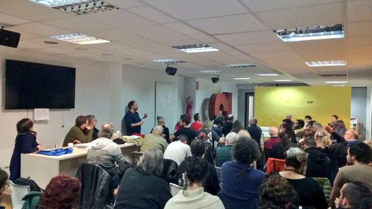 Imagen tomada durante la reunión del consejo político de la CUP. (@cupnacional)