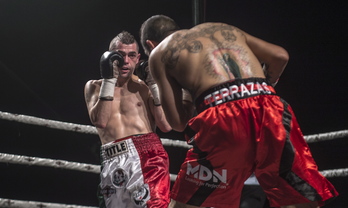 Combate de Andoni Gago contra Terrazas. (Marisol RAMIREZ / ARGAZKI PRESS)