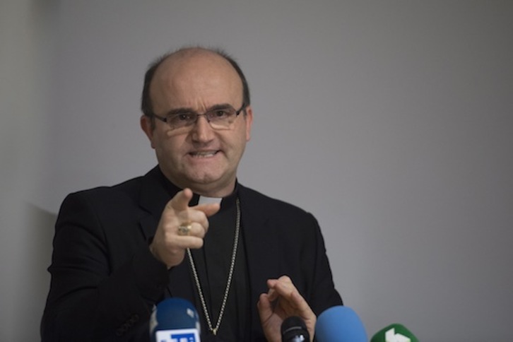 El obispo de Donostia, José Ignacio Munilla, en una imagen de archivo. (Gorka RUBIO/ARGAZKI PRESS)