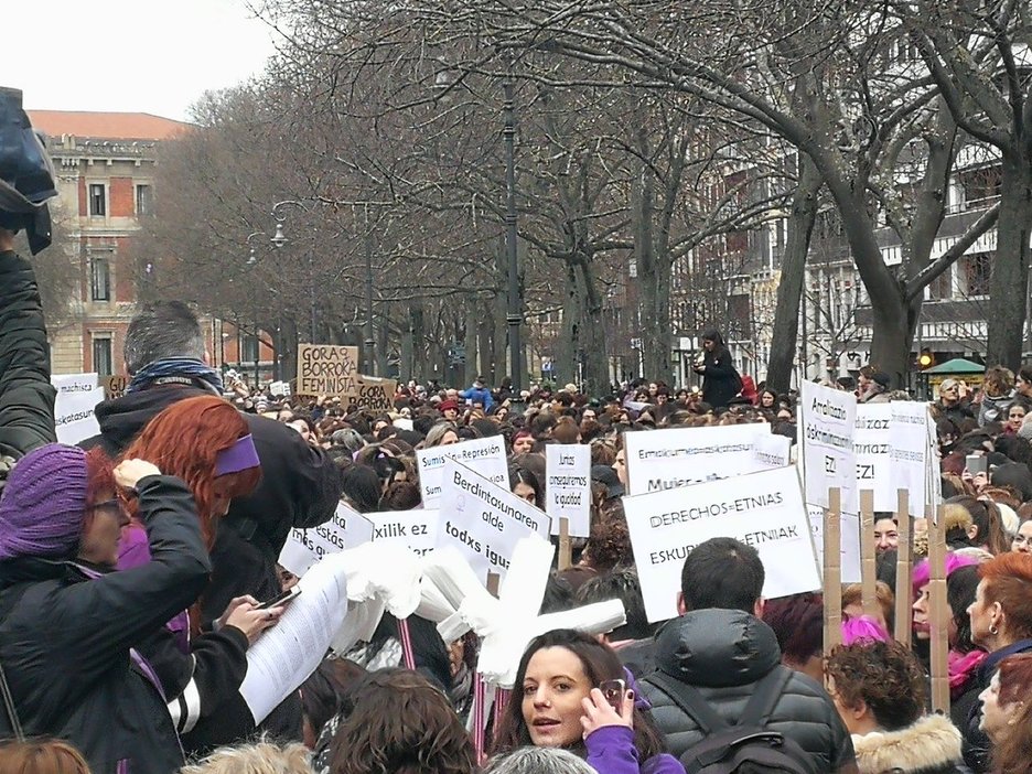 El Paseo de Sarasate, en Iruñea. (Martxelo Díaz) El Paseo de Sarasate, en Iruñea. (Martxelo Díaz)