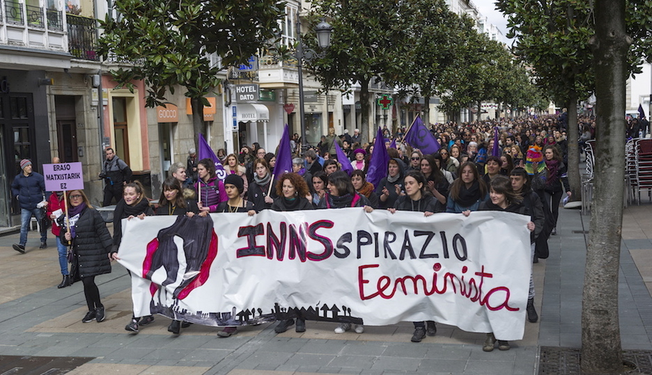 Manifestación en Gasteiz. (Juanan RUIZ / ARGAZKI PRESS) Manifestación en Gasteiz. (Juanan RUIZ / ARGAZKI PRESS)