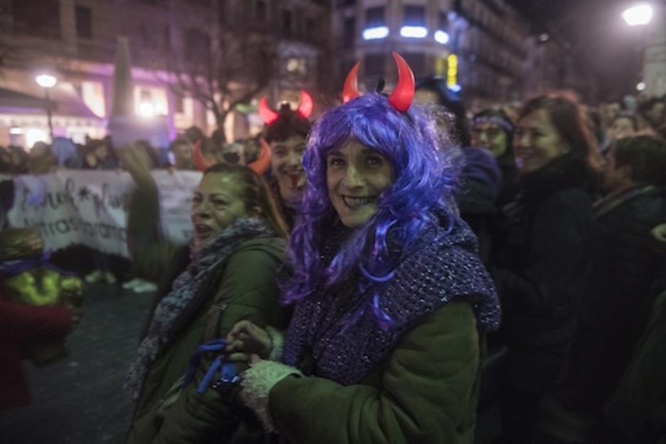 Las referencias al diablo que citó Munilla han sido una constante. (Jon URBE/ARGAZKI PRESS) Las referencias al diablo que citó Munilla han sido una constante. (Jon URBE/ARGAZKI PRESS)