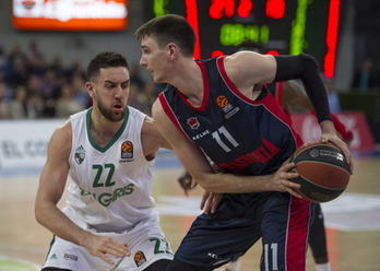Partido entre Baskonia y Zalguiris Kaunas. (Juanan RUIZ / ARGAZKI PRESS)