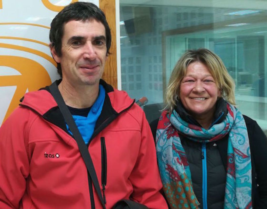 Txema Matanzas y Arantza Zulueta