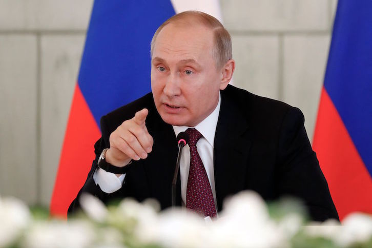El presidente ruso, Vladimir Putin, en una imagen de archivo. (Anatoly MALTSEV/AFP)