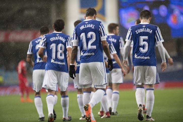 La Real sigue sin levantar cabeza. (Juan Carlos RUIZ/FOKU)