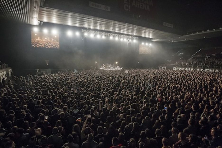 10.000 ikusle baino gehiago bildu dira Barakaldoko BECen. (Aritz LOIOLA/FOKU) 10.000 ikusle baino gehiago bildu dira Barakaldoko BECen. (Aritz LOIOLA/FOKU)