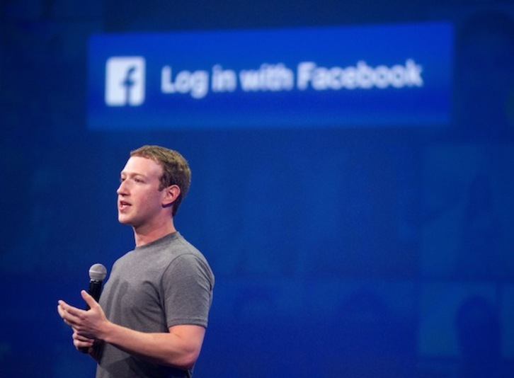 Mark Zuckerberg, fundador de Facebook. (Josh EDELSON/AFP)