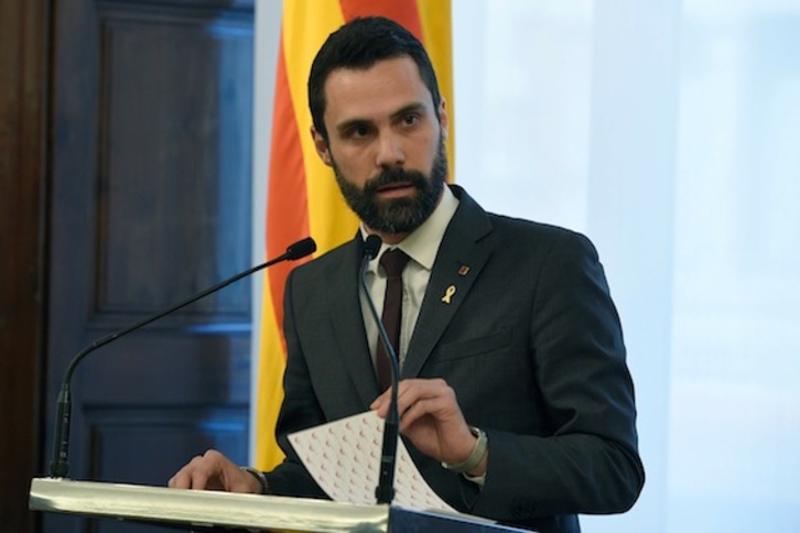Roger Torrent, en una imagen de archivo. (Lluís GENÉ/AFP)