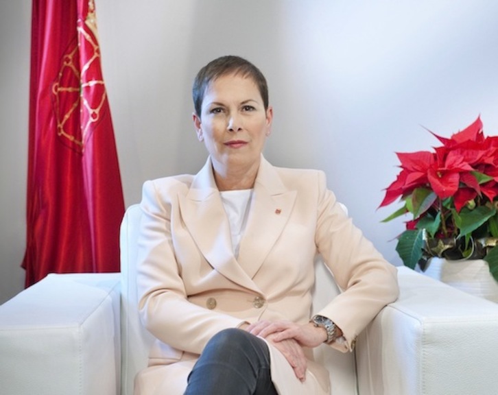 Uxue Barkos, Nafarroako lehendakaria. (Gobierno de Nafarroa)