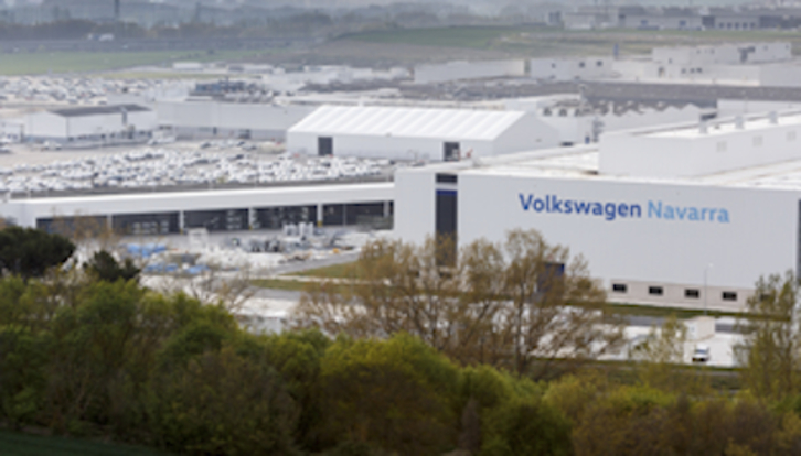 Volkswagen propone cerrar cinco días en octubre la planta de Iruñea. (VOLKSWAGEN)