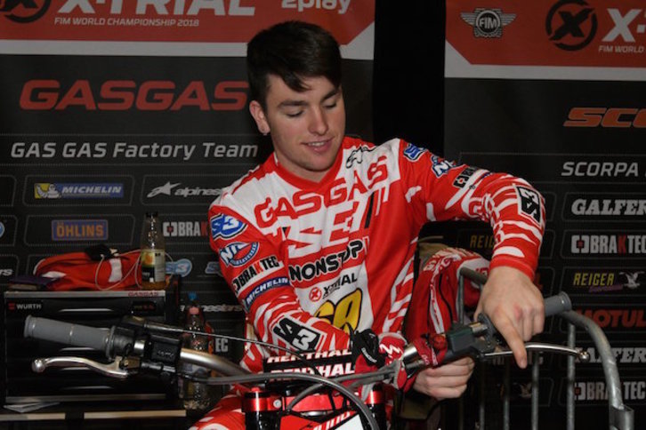 El piloto de Gorliz Jaime Busto. (@gasgasmotos)