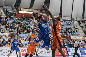 Nada han podido hacer los donostiarras para remontar. (Gorka RUBIO/FOKU)