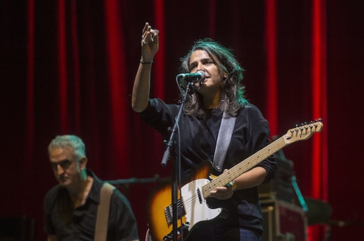 Anari Alberdi estará el 14 de julio en Kobetamendi junto a Berri Txarrak. (Marisol RAMIREZ/FOKU)