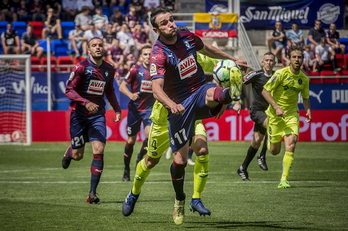 Ez du bere eguna izan Kike Garciak. (Jaizki FONTANEDA/FOKU)