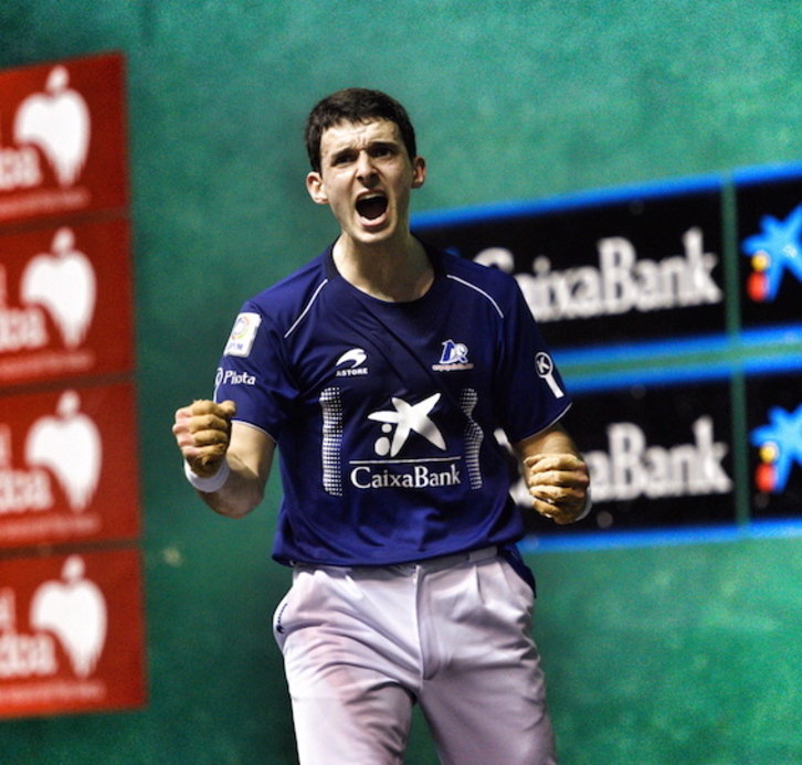 Altuna, garaipena ospatzen. (FOKU)